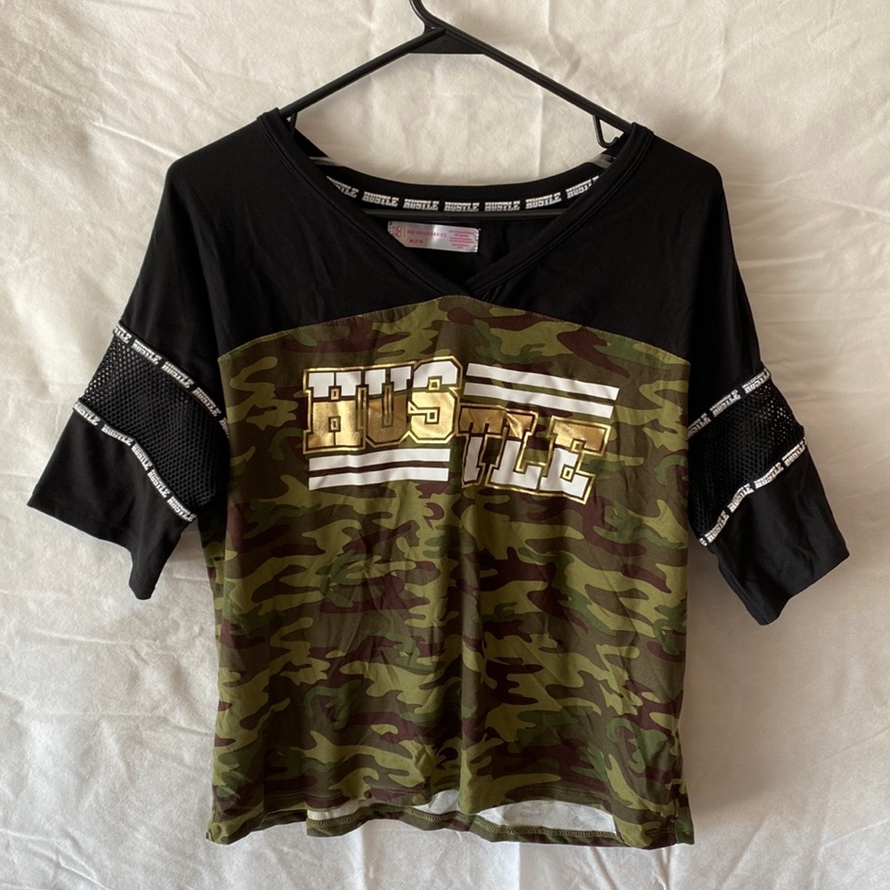No Boundaries Hustle Camouflage T-Shirt